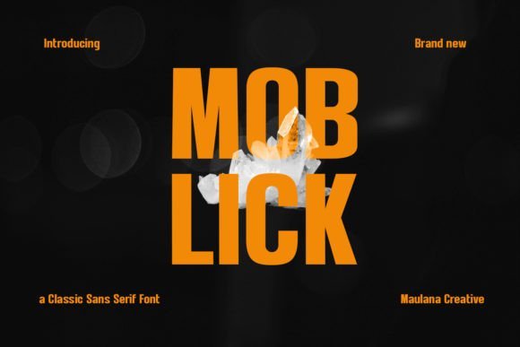 Moblick Font - Featured Image