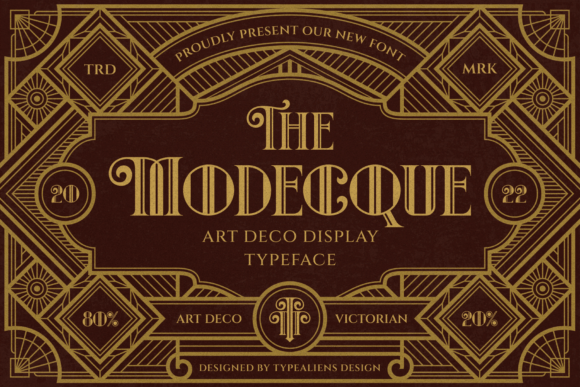 Modecque Font - Featured Image