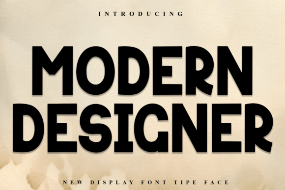 Modern Designer Font - Featured Image
