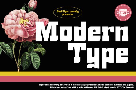 Modern Type Font - Featured Image