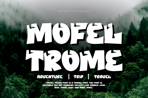 Mofel Trome Font - Featured Image