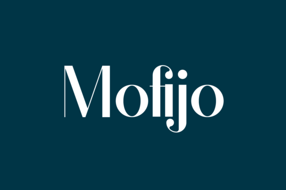 Mofijo Font - Featured Image
