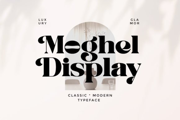 Moghel Display Font - Featured Image