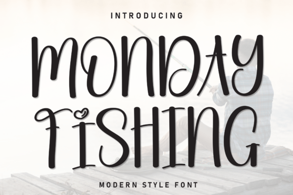 Monday Fishing Font - Featured Image