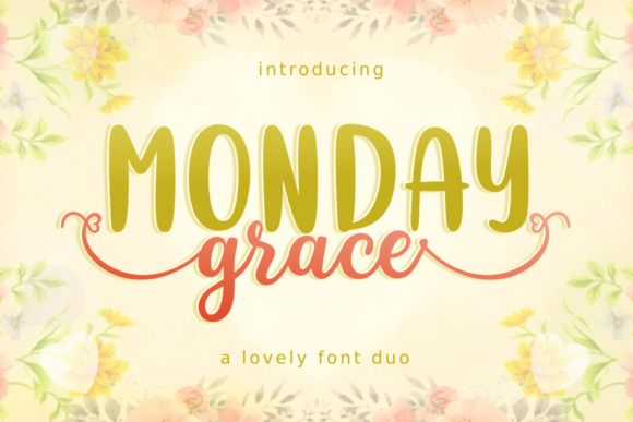 Monday Grace Font - Featured Image