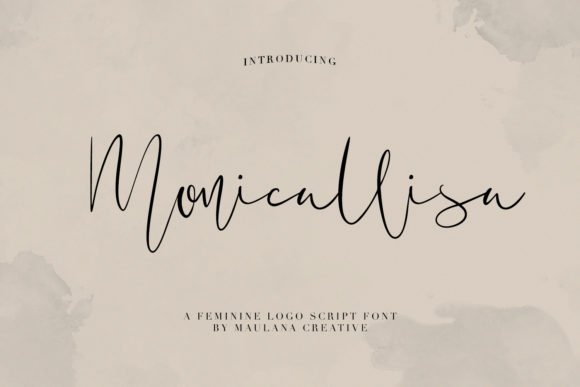 Monicallisa Font - Featured Image