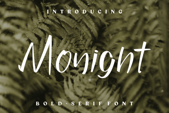 Monight Font - Featured Image