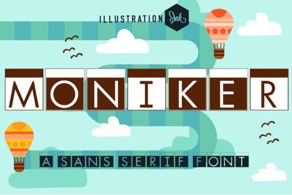 Moniker Font - Featured Image