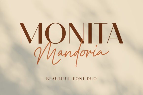 Monita Mandoria Font - Featured Image