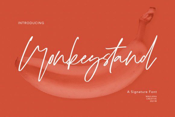 Monkeystand Font - Featured Image
