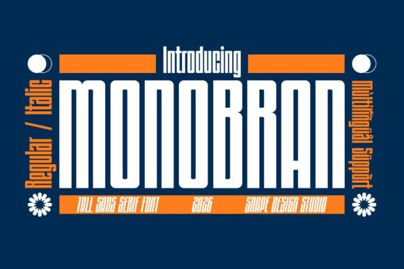 Monobran Font - Featured Image