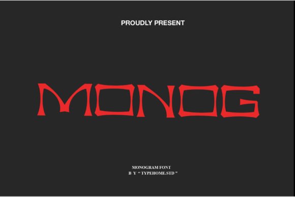 Monog Font - Featured Image