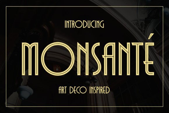 Monsante Font - Featured Image