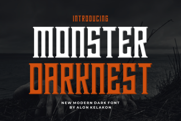 Monster Darknest Font - Featured Image