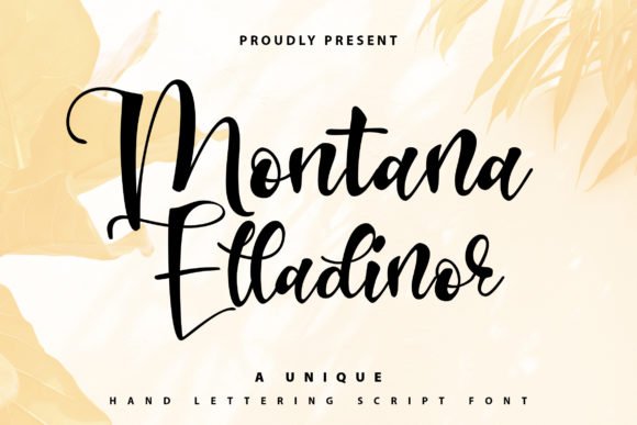 Montana Elladinor Font - Featured Image