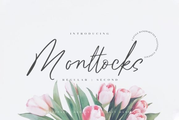 Monttocks Font - Featured Image