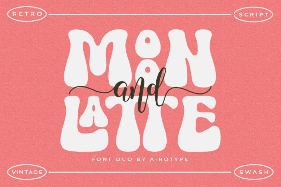 Moon and Latte Font - Featured Image