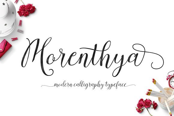 Morenthya Font - Featured Image