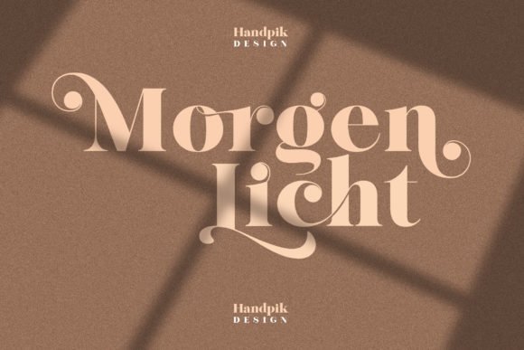 Morgen Licht Font - Featured Image