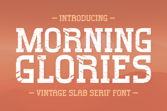 Morning Glories Font - Featured Image