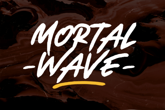 Mortal Wave Font - Featured Image