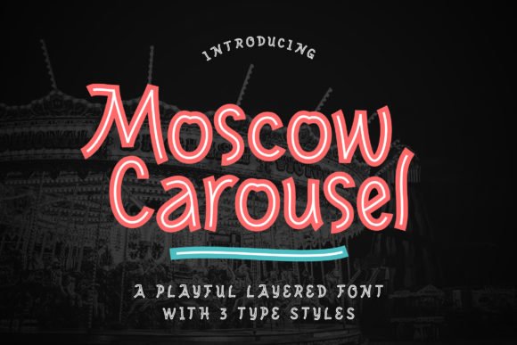 Moscow Carousel Font - Featured Image