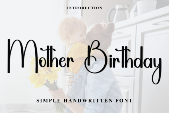 Mother Birthday Font - Featured Image