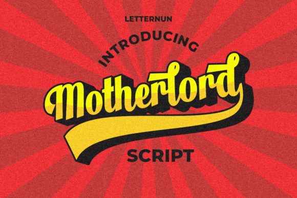 Motherlord Font - Featured Image