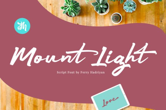 Mount Light Font - Featured Image