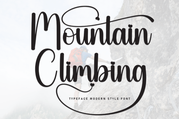 Mountain Climbing Font - Featured Image