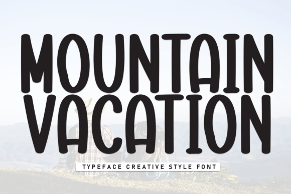 Mountain Vacation Font - Featured Image