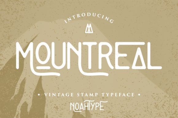 Mountreal Font - Featured Image