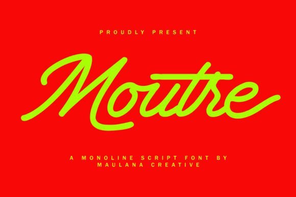 Moutre Font - Featured Image