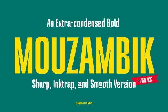 Mouzambik Font - Featured Image