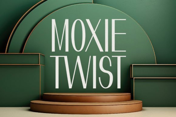 Moxie Twist Font - Featured Image