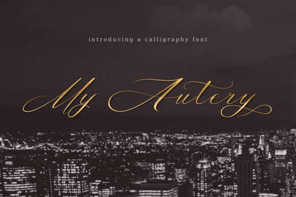 My Autery Font - Featured Image
