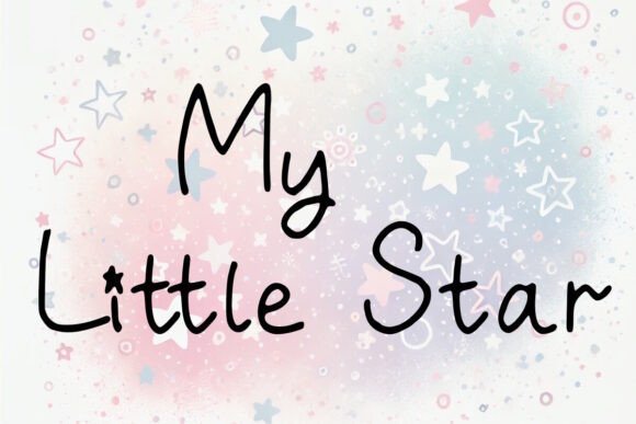 My Little Star Font - Featured Image
