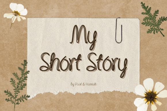 My Short Story Font - Featured Image