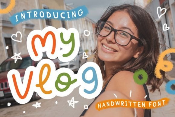 My Vlog Font - Featured Image