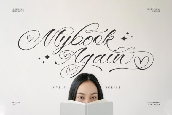 Mybook Again Font - Featured Image