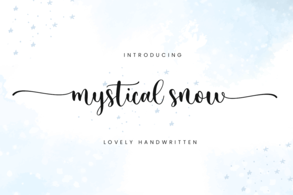 Mystical Snow Font - Featured Image