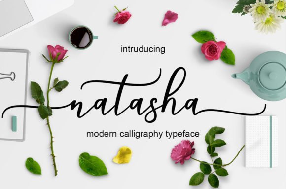 Natasha Script Font - Featured Image