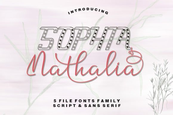 Nathalia Duo Font - Featured Image