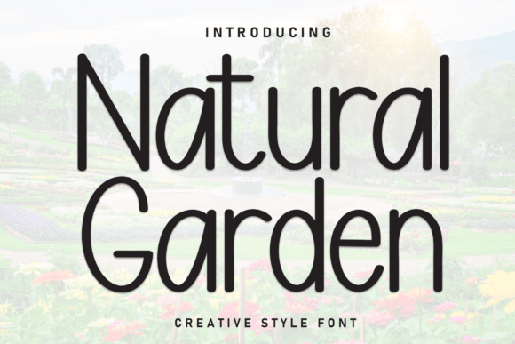 Natural Garden Font - Featured Image