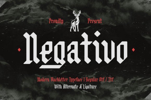 Negativo Font - Featured Image