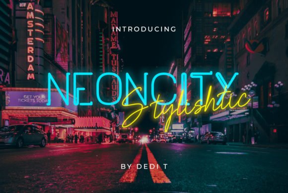 Neoncity Font - Featured Image