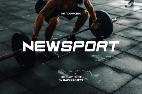 Newsport Font - Featured Image