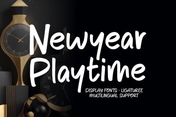 Newyear Playtime Font - Featured Image