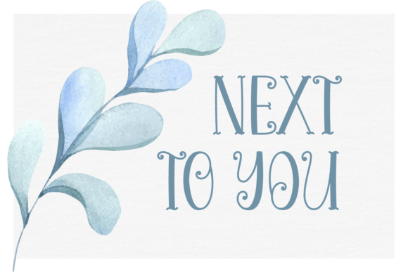 Next to You Font - Featured Image