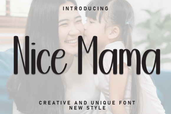 Nice Mama Font - Featured Image